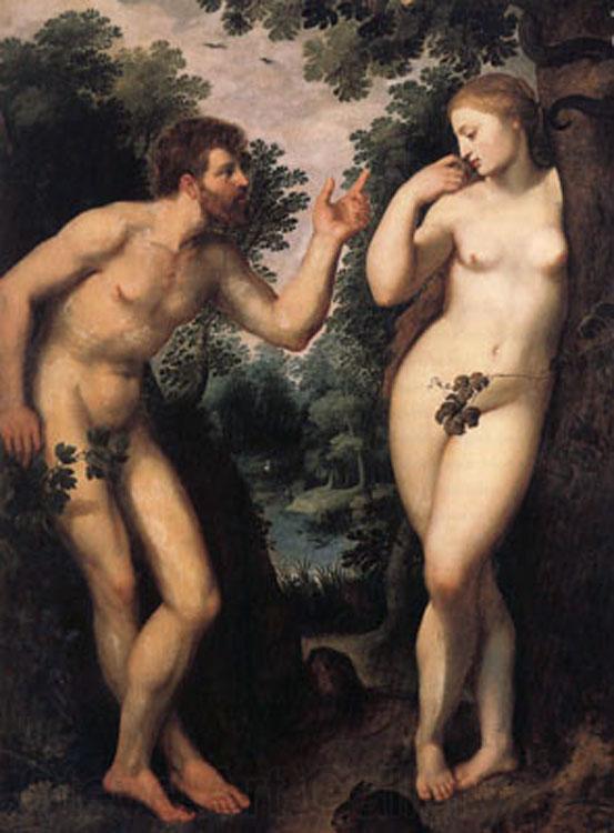 Peter Paul Rubens Adam and Eve (mk01) France oil painting art